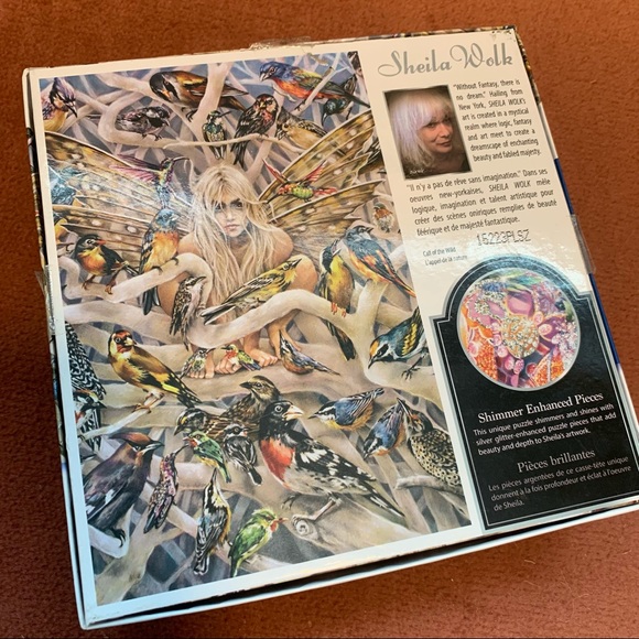 Glitter Fairy & Bird Puzzle - Picture 2 of 7